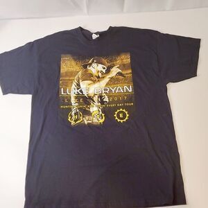 LUKE RYAN 2017 HFE Tour Tshirt Size XL Mens
